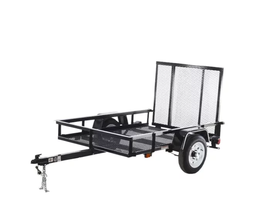 Carry-On Trailer 4′ x 7′ Mesh Floor Utility Trailer with Gate