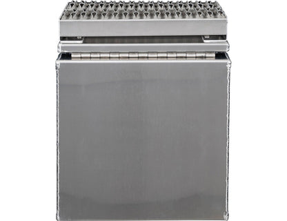 Buyers Products 28-in x 24-in x 18-in Smooth Aluminum Step Box Truck Tool Box 1705281