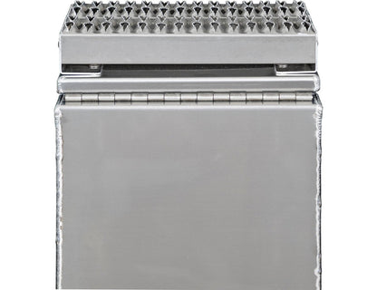 Buyers Products 28-in x 24-in x 19-in Smooth Aluminum Step Box Truck Tool Box 1705285
