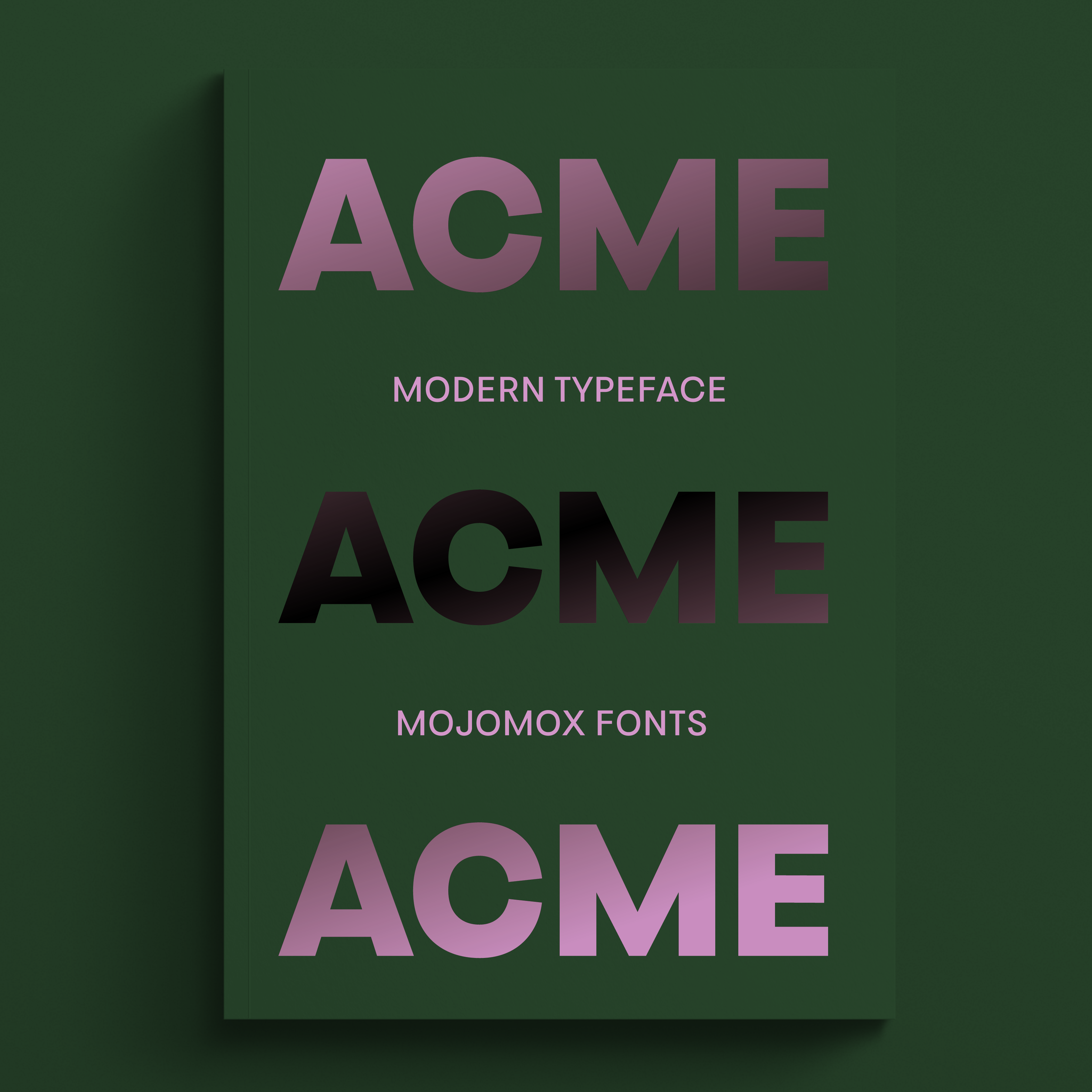 Acme—Modern, cool sans-serif font, clean and unique