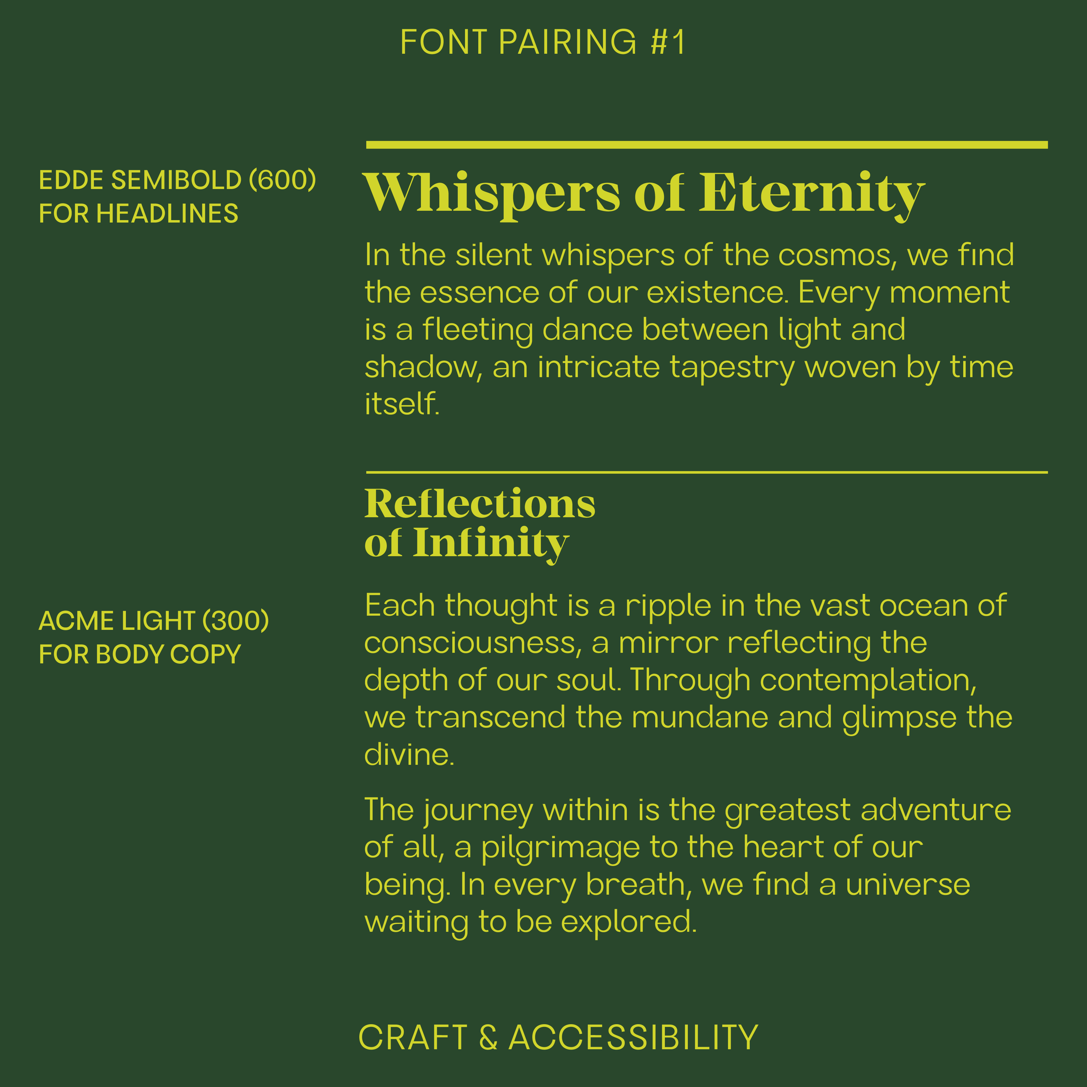 Acme—Modern, cool sans-serif font, clean and unique