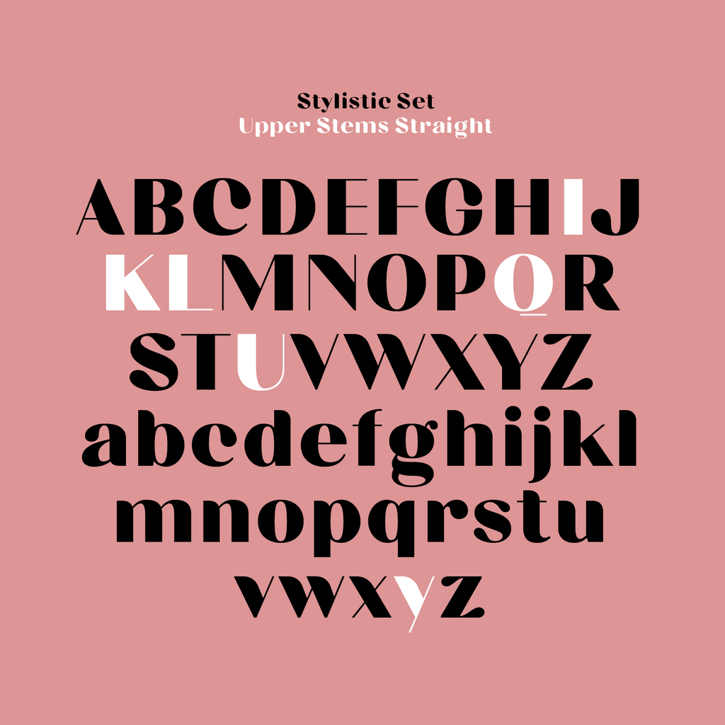 Bauhaus Chez—Rounded font, soft and high-contrast