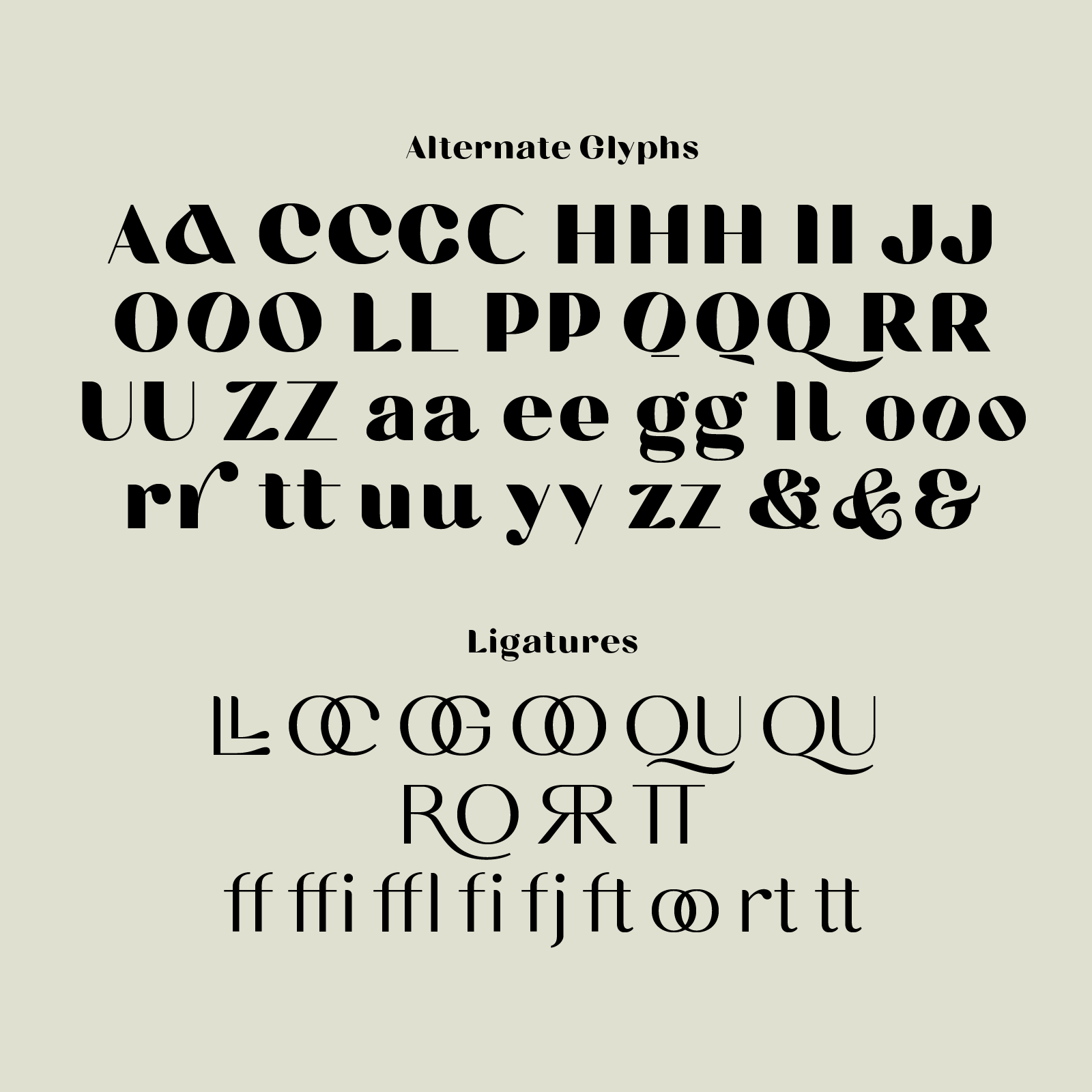 Bauhaus Chez—Rounded font, soft and high-contrast