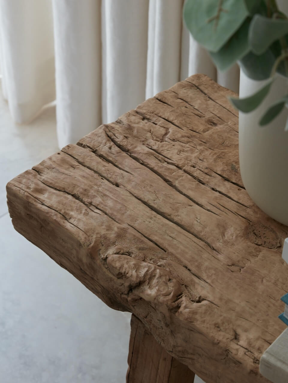 Padstow Reclaimed Wooden Bench Large