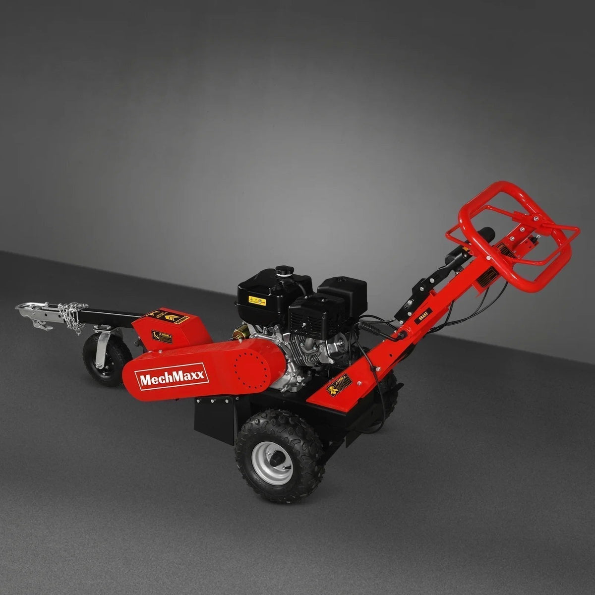 15 inch 15HP 420cc DUCAR E-Start Stump Grinder with Tow Bar, SG380