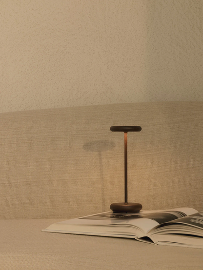 Rechargeable Cordless Table Lamp – Modern Dimmable LED Bedside Lamp