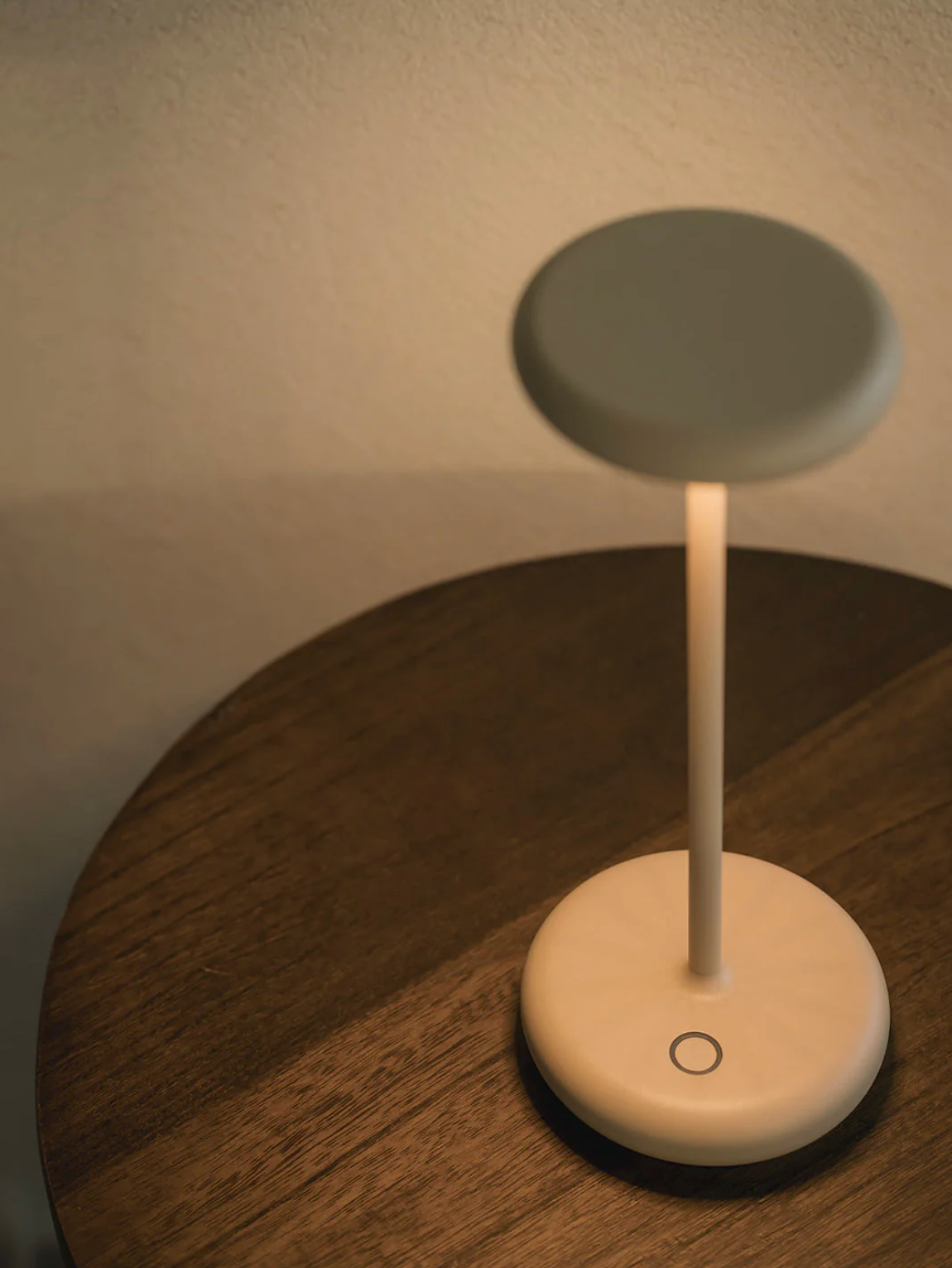 Lana Sand Rechargeable Table Lamp – Cordless Dimmable LED Lamp